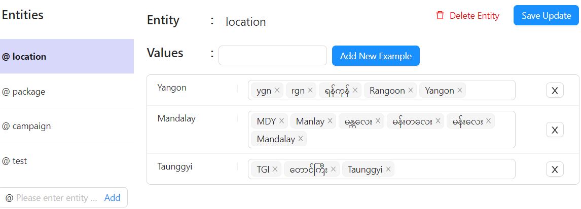 Location Examples